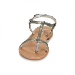 Chaussures Femme Sandales et Nu-pieds Les Petites Bombes BULLE Gris -Sandales Soldes Boutique 18810861 500 C
