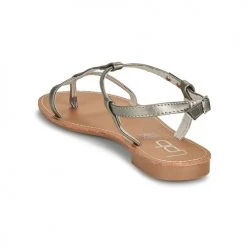 Chaussures Femme Sandales et Nu-pieds Les Petites Bombes BULLE Gris -Sandales Soldes Boutique 18810861 500 E