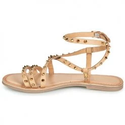 Chaussures Femme Sandales et Nu-pieds Les Petites Bombes BEATA Beige -Sandales Soldes Boutique 18810872 500 D