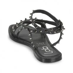 Chaussures Femme Sandales et Nu-pieds Les Petites Bombes BEATA Noir -Sandales Soldes Boutique 18810873 500 E