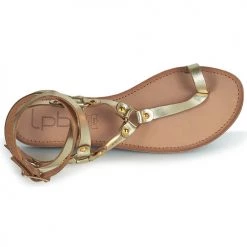 Chaussures Femme Sandales et Nu-pieds Les Petites Bombes BLEONA Doré -Sandales Soldes Boutique 18810876 500 F