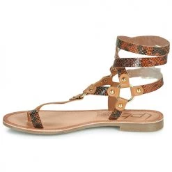 Chaussures Femme Sandales et Nu-pieds Les Petites Bombes BLEONA Marron -Sandales Soldes Boutique 18810877 500 D