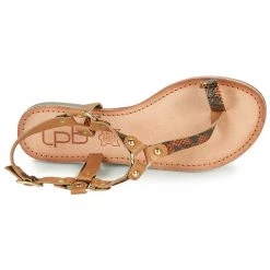 Chaussures Femme Sandales et Nu-pieds Les Petites Bombes BLEONA Marron -Sandales Soldes Boutique 18810877 500 F