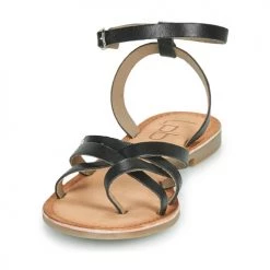 Chaussures Femme Sandales et Nu-pieds Les Petites Bombes BERYLE Noir -Sandales Soldes Boutique 18810879 500 C