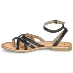 Chaussures Femme Sandales et Nu-pieds Les Petites Bombes BERYLE Noir -Sandales Soldes Boutique 18810879 500 D