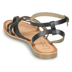 Chaussures Femme Sandales et Nu-pieds Les Petites Bombes BERYLE Noir -Sandales Soldes Boutique 18810879 500 E