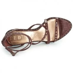 Chaussures Femme Sandales et Nu-pieds Ted Baker KATHAR Marron -Sandales Soldes Boutique 18810898 500 F