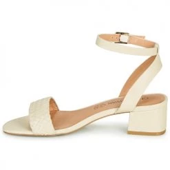 Chaussures Femme Sandales et Nu-pieds Chattawak MUSCADE Crème -Sandales Soldes Boutique 18834096 500 D
