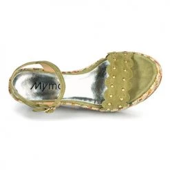 Chaussures Femme Sandales et Nu-pieds Myma POLIDO Kaki -Sandales Soldes Boutique 18836130 500 F