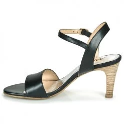 Chaussures Femme Sandales et Nu-pieds Myma POLIDOME Noir -Sandales Soldes Boutique 18836131 500 D