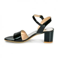Chaussures Femme Sandales et Nu-pieds Myma POLIDAME Noir -Sandales Soldes Boutique 18836132 500 D