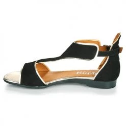 Chaussures Femme Sandales et Nu-pieds Myma POLIBO Noir -Sandales Soldes Boutique 18836134 500 D
