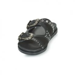 Chaussures Femme Sandales et Nu-pieds Ikks BS80165 Noir -Sandales Soldes Boutique 18852456 500 C
