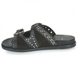 Chaussures Femme Sandales et Nu-pieds Ikks BS80165 Noir -Sandales Soldes Boutique 18852456 500 D