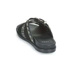 Chaussures Femme Sandales et Nu-pieds Ikks BS80165 Noir -Sandales Soldes Boutique 18852456 500 E