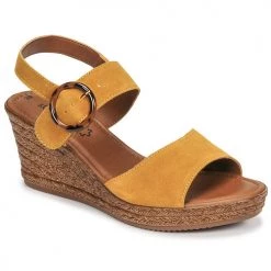 Chaussures Femme Sandales et Nu-pieds S.Oliver SAPINO Moutarde