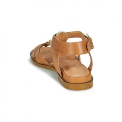 Chaussures Femme Sandales et Nu-pieds Karston SOCAS Camel -Sandales Soldes Boutique 18853394 500 E
