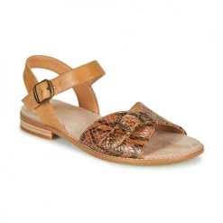 Chaussures Femme Sandales et Nu-pieds Karston XABERO Camel / Python