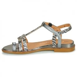 Chaussures Femme Sandales et Nu-pieds Karston SOREN Argent -Sandales Soldes Boutique 18853407 500 D