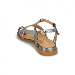 Chaussures Femme Sandales et Nu-pieds Karston SOREN Argent -Sandales Soldes Boutique 18853407 500 E