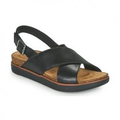 Chaussures Femme Sandales et Nu-pieds Clarks ELAYNE CROSS Noir