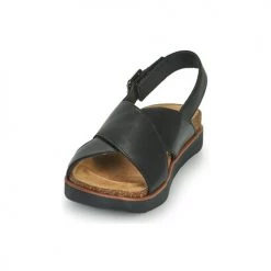 Chaussures Femme Sandales et Nu-pieds Clarks ELAYNE CROSS Noir -Sandales Soldes Boutique 18858108 500 C
