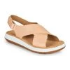 Chaussures Femme Sandales et Nu-pieds Clarks JEMSA CROSS Nude