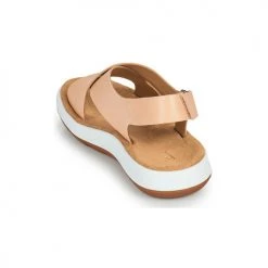 Chaussures Femme Sandales et Nu-pieds Clarks JEMSA CROSS Nude -Sandales Soldes Boutique 18858112 500 E