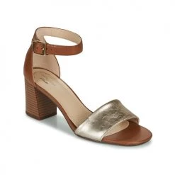 Chaussures Femme Sandales et Nu-pieds Clarks JOCELYNNE CAM Marron / Argent
