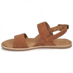 Chaussures Femme Sandales et Nu-pieds Clarks KARSEA STRAP Camel -Sandales Soldes Boutique 18858119 500 D