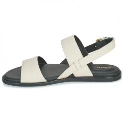 Chaussures Femme Sandales et Nu-pieds Clarks KARSEA STRAP Blanc -Sandales Soldes Boutique 18858120 500 D