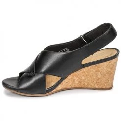 Chaussures Femme Sandales et Nu-pieds Clarks MARGEE EVE Noir -Sandales Soldes Boutique 18858140 500 D