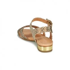 Chaussures Femme Sandales et Nu-pieds Karston KUXA Bronze -Sandales Soldes Boutique 18865572 500 E