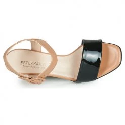 Chaussures Femme Sandales et Nu-pieds Peter Kaiser PEORIA Nude / Noir -Sandales Soldes Boutique 18866219 500 F