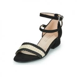 Chaussures Femme Sandales et Nu-pieds Peter Kaiser PUERTO Noir -Sandales Soldes Boutique 18866221 500 C