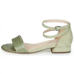 Chaussures Femme Sandales et Nu-pieds Peter Kaiser PAMILA Kaki -Sandales Soldes Boutique 18866222 500 D