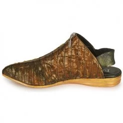 Chaussures Femme Sandales et Nu-pieds Papucei LARISA Noir / Doré -Sandales Soldes Boutique 18866318 500 D