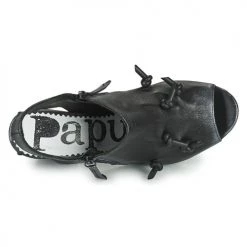 Chaussures Femme Sandales et Nu-pieds Papucei MARBLE Noir -Sandales Soldes Boutique 18866319 500 F