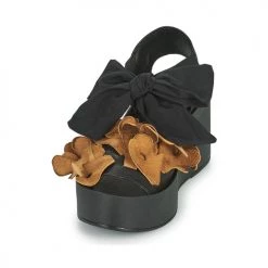 Chaussures Femme Sandales et Nu-pieds Papucei MAYA Noir / Marron -Sandales Soldes Boutique 18866320 500 C