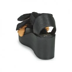 Chaussures Femme Sandales et Nu-pieds Papucei MAYA Noir / Marron -Sandales Soldes Boutique 18866320 500 E
