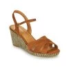 Chaussures Femme Sandales et Nu-pieds Moony Mood MALIA Camel
