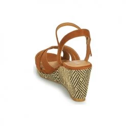 Chaussures Femme Sandales et Nu-pieds Moony Mood MALIA Camel -Sandales Soldes Boutique 18874225 500 E