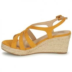 Chaussures Femme Sandales et Nu-pieds Moony Mood ONICE Jaune -Sandales Soldes Boutique 18874231 500 D