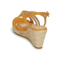 Chaussures Femme Sandales et Nu-pieds Moony Mood ONICE Jaune -Sandales Soldes Boutique 18874231 500 E