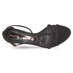 Chaussures Femme Sandales et Nu-pieds Magrit JOAQUINA Noir -Sandales Soldes Boutique 188937 500 F
