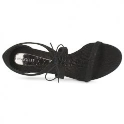 Chaussures Femme Sandales et Nu-pieds Magrit MIJARES Noir -Sandales Soldes Boutique 188938 500 F