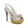 Chaussures Femme Sandales et Nu-pieds Magrit IMPERIALI Blanc / Or