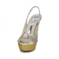 Chaussures Femme Sandales et Nu-pieds Magrit IMPERIALI Blanc / Or -Sandales Soldes Boutique 188942 500 C