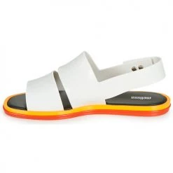 Chaussures Femme Sandales et Nu-pieds Melissa CARBON Blanc -Sandales Soldes Boutique 18898277 500 D