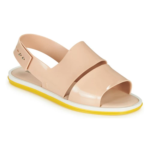 Chaussures Femme Sandales et Nu-pieds Melissa CARBON Beige / Jaune 1 Chaussures Femme Sandales et Nu-pieds Melissa CARBON Beige / Jaune
